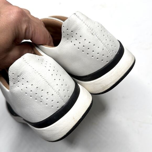 Vionic Codie Casual White Leather Supportive Sneaker S-354 Sz 8 - Picture 6 of 11